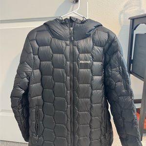 Marmot Black Puffer Jacket